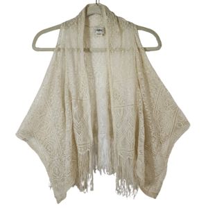 Daytrip Sleeveless Cardigan/Shawl size S